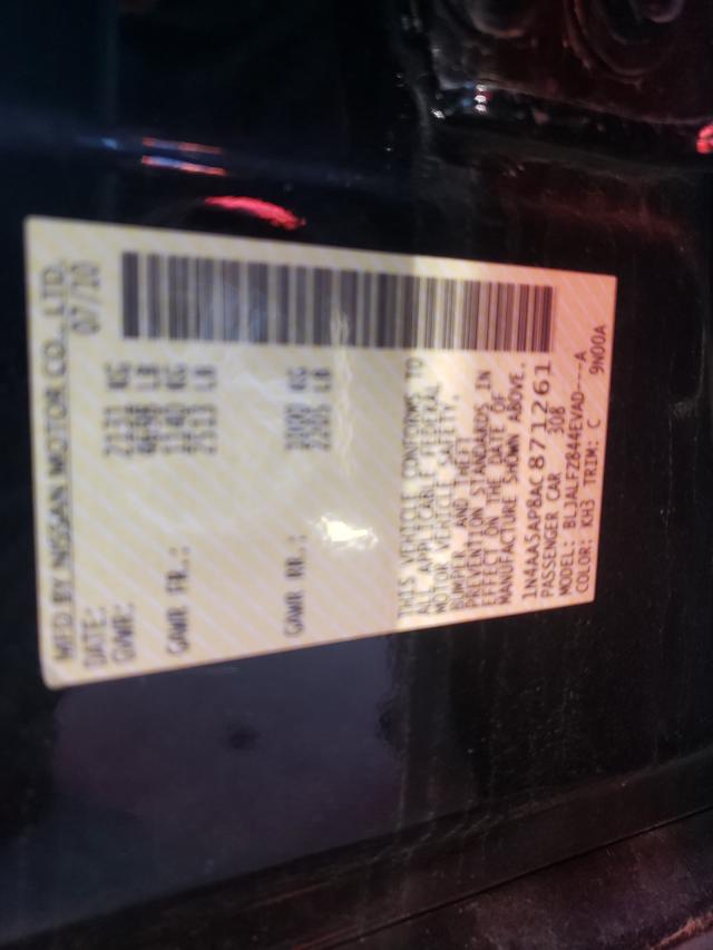 2010 NISSAN MAXIMA 1N4AA5AP8AC871261