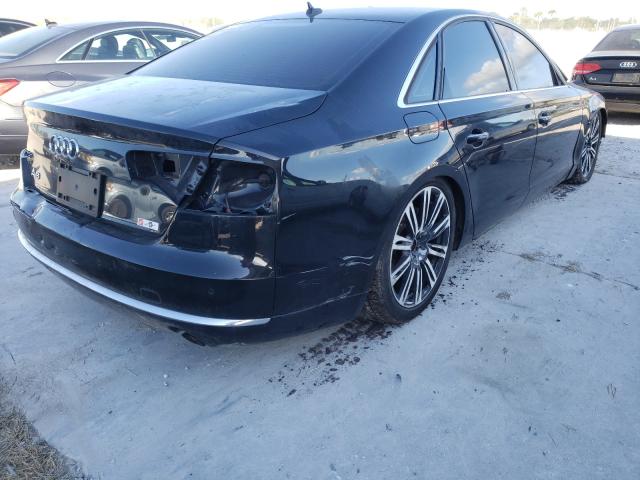 2013 AUDI A8 QUATTRO WAUAGAFD5DN013025