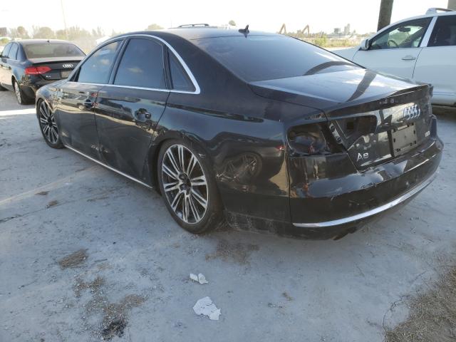 2013 AUDI A8 QUATTRO WAUAGAFD5DN013025