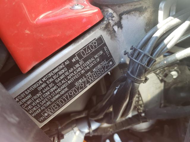 2009 BMW G650 GS WB10179029ZW88825