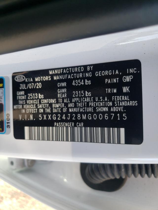 2021 KIA K5 LX 5XXG24J28MG006715