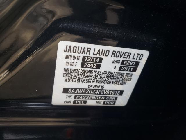 2015 JAGUAR XJL PORTFO SAJWA2GZ4F8V81618