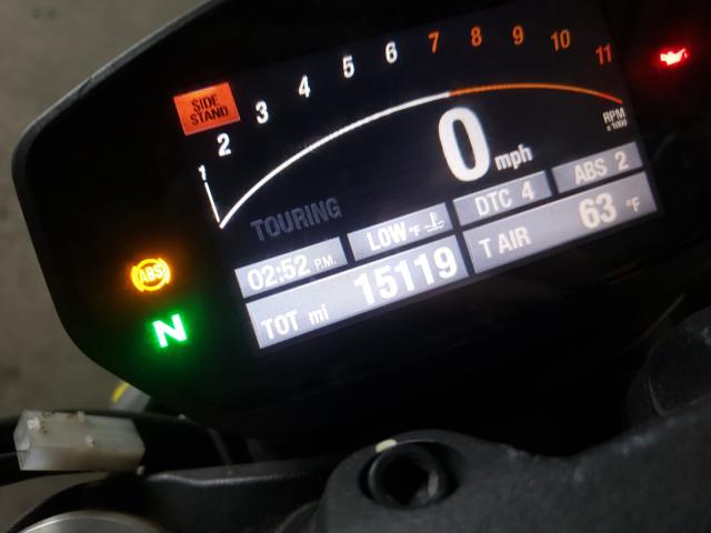 2016 DUCATI MONSTER 12 ZDM1RBSW7GB016562