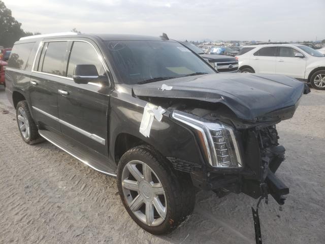 Salvage cars for sale at Madisonville, TN auction: 2019 Cadillac Escalade E