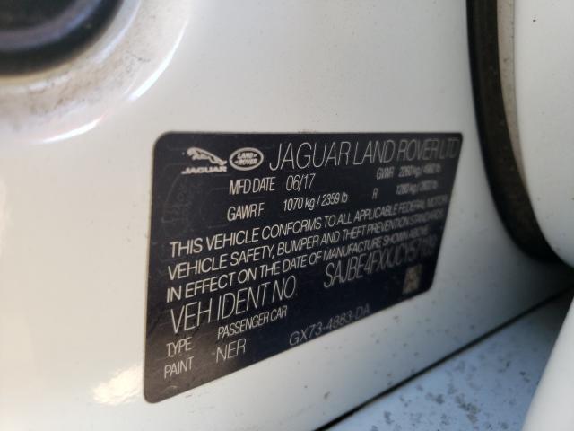 2018 JAGUAR XF PRESTIG SAJBE4FXXJCY57109