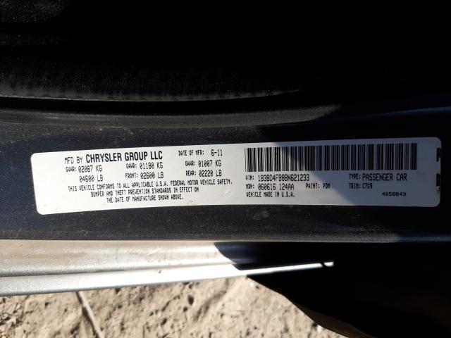2011 DODGE AVENGER EX 1B3BD4FB8BN621233