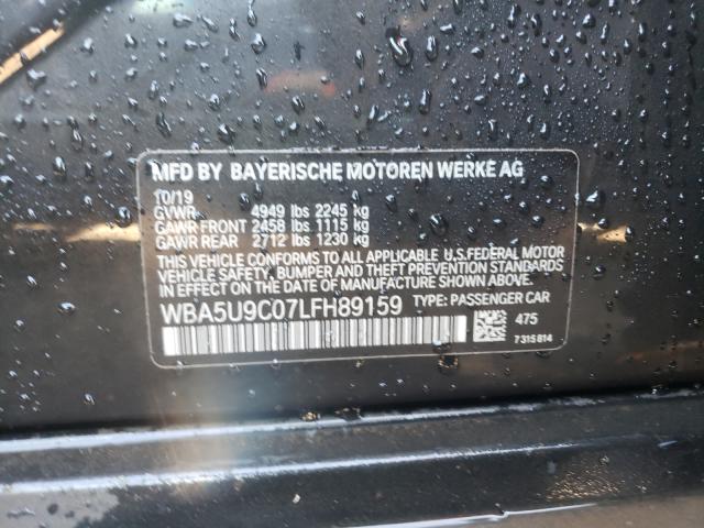 2020 BMW M340XI WBA5U9C07LFH89159
