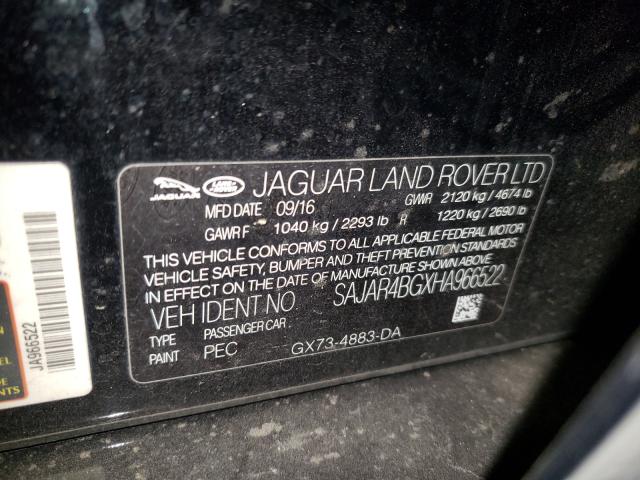 2017 JAGUAR XE SAJAR4BGXHA966522