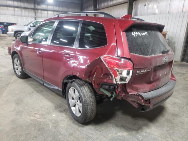 2016 SUBARU FORESTER JF2SJAHC4GH454534