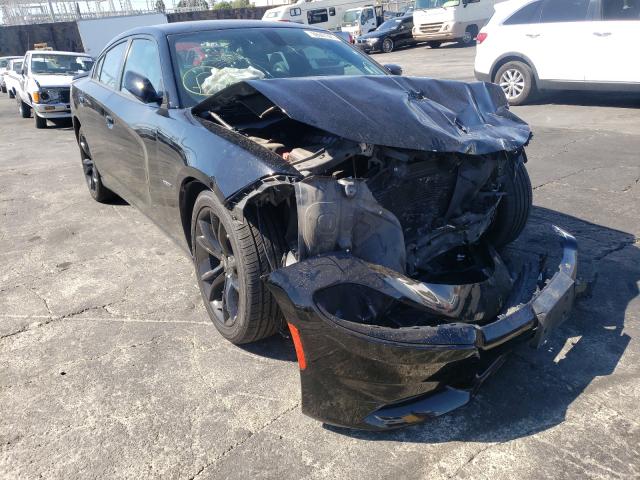 Salvage cars for sale from Copart Wilmington, CA: 2018 Dodge Charger R