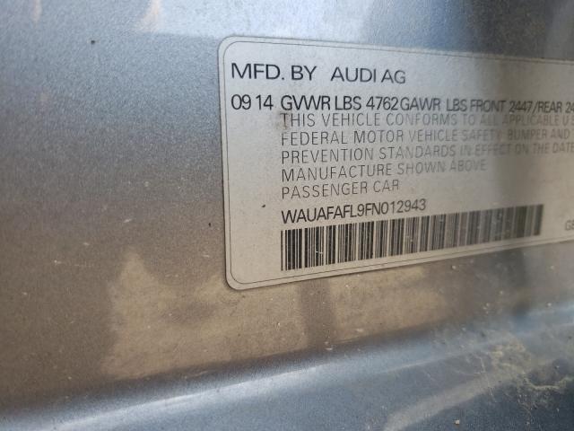 VIN WAUAFAFL9FN012943 2015 Audi A4, Premium no.10