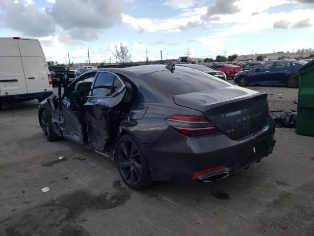 2022 GENESIS G70 BASE KMTG54TE8NU081779