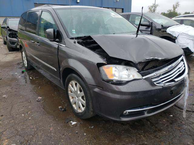 Salvage cars for sale at Woodhaven, MI auction: 2016 Chrysler Town & Country