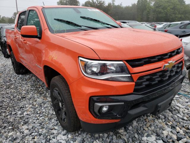 Salvage cars for sale from Copart York Haven, PA: 2021 Chevrolet Colorado L