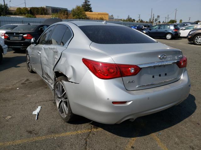 2015 INFINITI Q50 HYBRID JN1AV7ARXFM850668