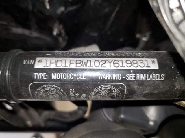 2002 HARLEY-DAVIDSON FLHRI 1HD1FBW102Y619831