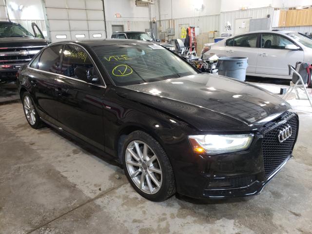 Salvage cars for sale from Copart Columbia, MO: 2016 Audi A4 Premium
