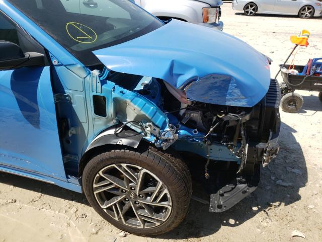 2022 HYUNDAI KONA N LIN KM8K33A37NU794405