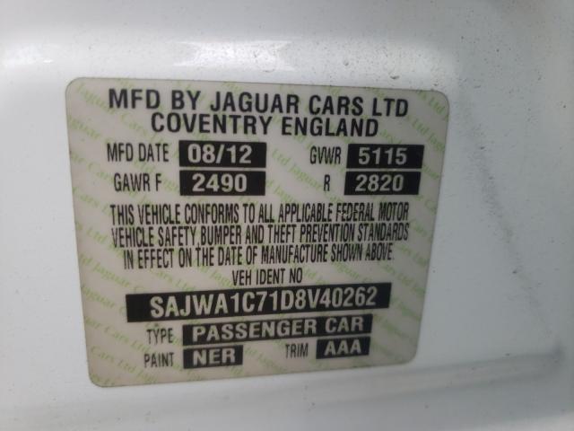 2013 JAGUAR XJ SAJWA1C71D8V40262