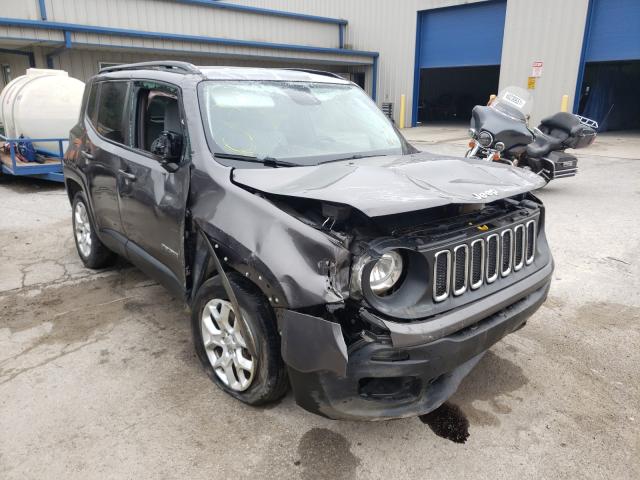 Salvage cars for sale from Copart Ellwood City, PA: 2016 Jeep Renegade L