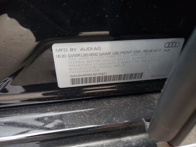 2020 AUDI A8 L E WAU8HAF85LN015421