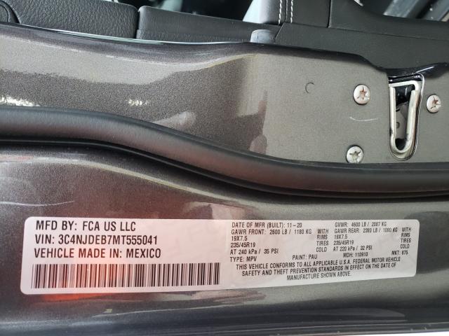 2021 JEEP COMPASS 80 3C4NJDEB7MT555041