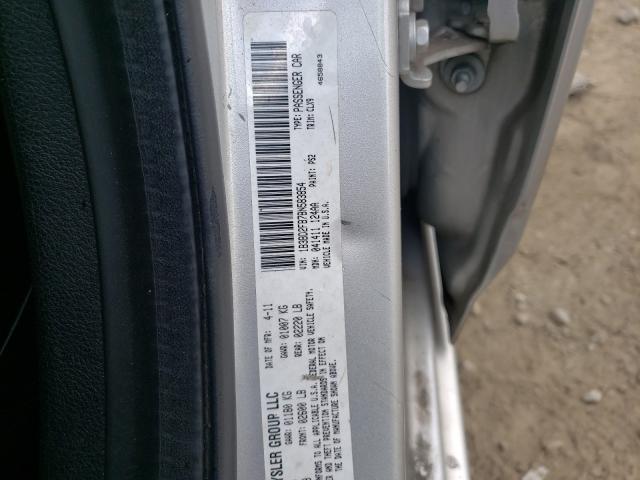 2011 DODGE AVENGER LU 1B3BD2FB7BN583854