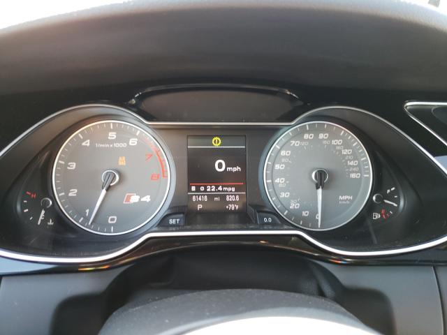 2013 AUDI S4 PRESTIG WAUKGAFL2DA114333