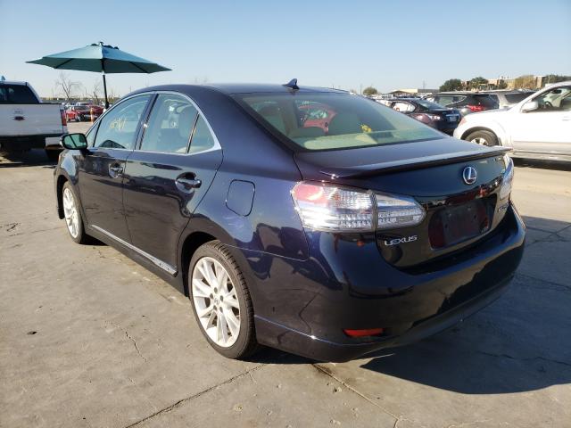 2010 LEXUS HS 250H JTHBB1BA2A2021080