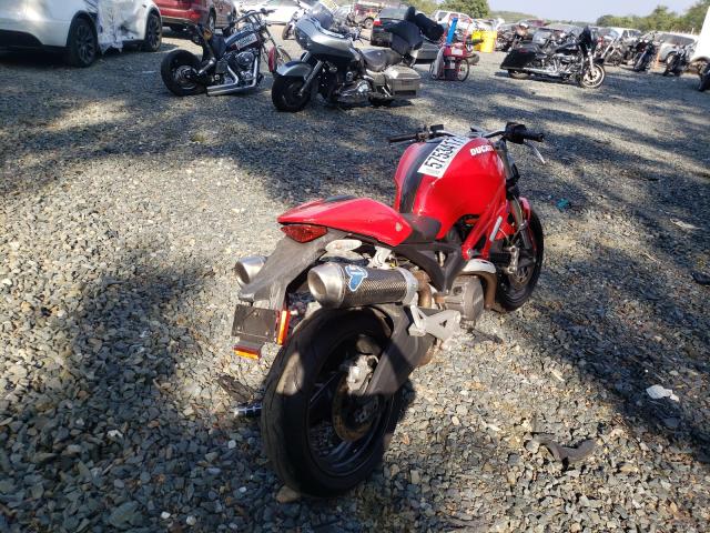 2010 DUCATI MONSTER 69 ZDM1RADN6AB030295