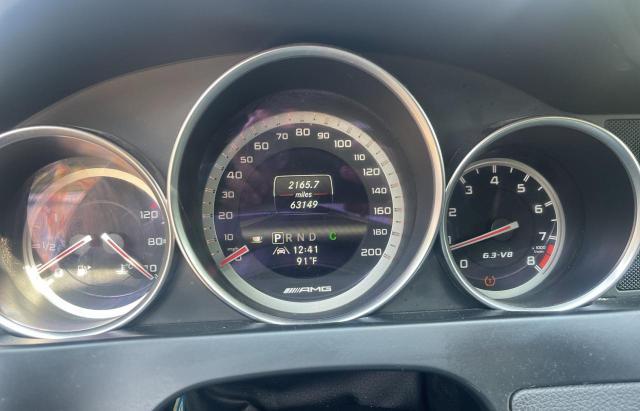 2013 MERCEDES-BENZ C 63 AMG WDDGJ7HB2DG142525