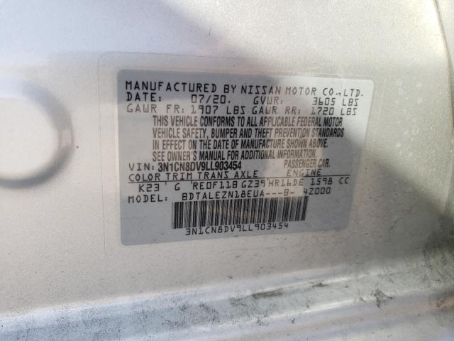 2020 NISSAN 454 3N1CN8DV9LL903454