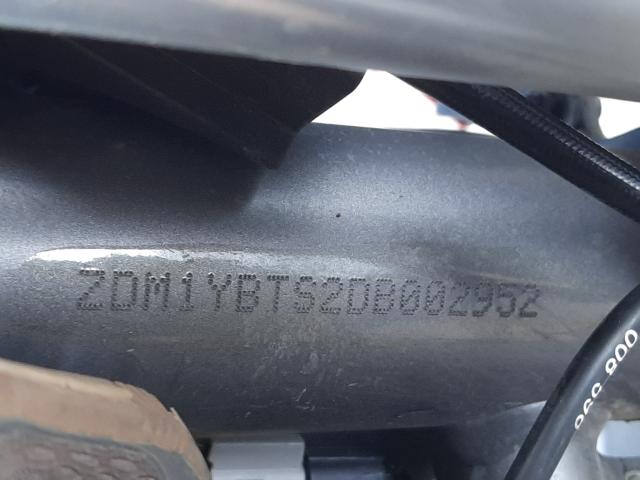 2013 DUCATI HYPERMOTAR ZDM1YBTS2DB002952