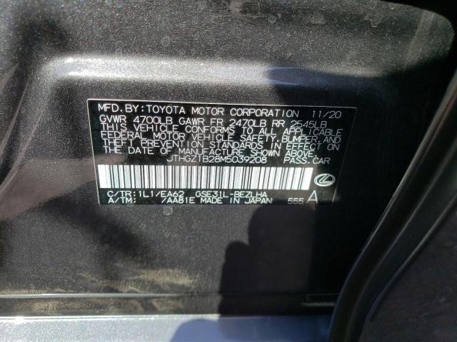 2021 LEXUS IS 350 F-S JTHGZ1B28M5039208
