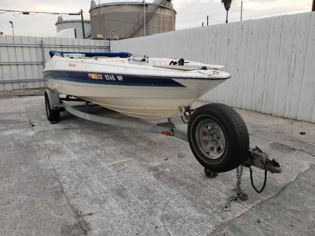 Salvage Boats for parts for sale at auction: 1995 Bayliner Capri