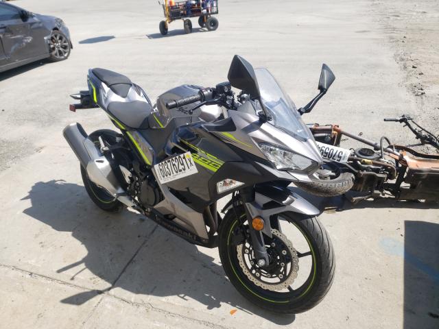 Salvage motorcycles for sale at Savannah, GA auction: 2021 Kawasaki EX400