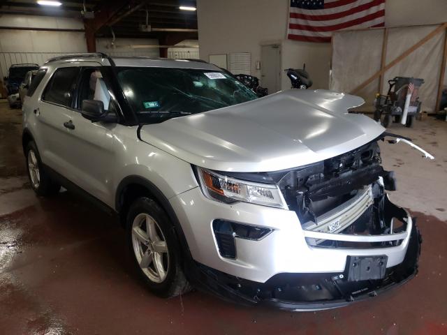 Salvage cars for sale from Copart Lansing, MI: 2018 Ford Explorer