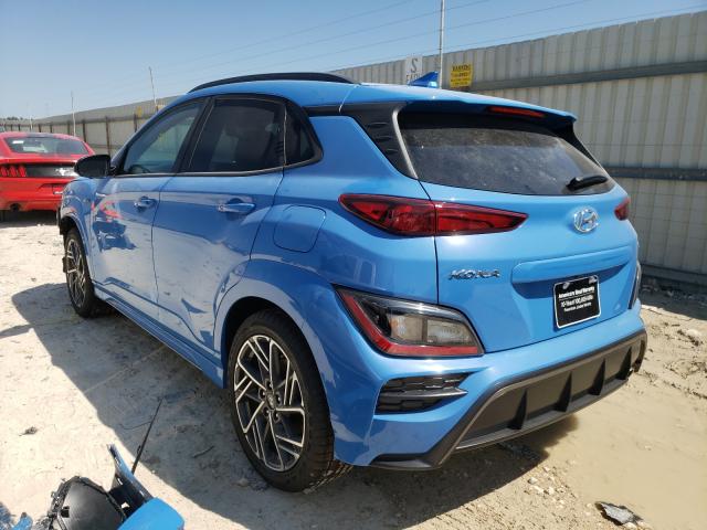 2022 HYUNDAI KONA N LIN KM8K33A37NU794405