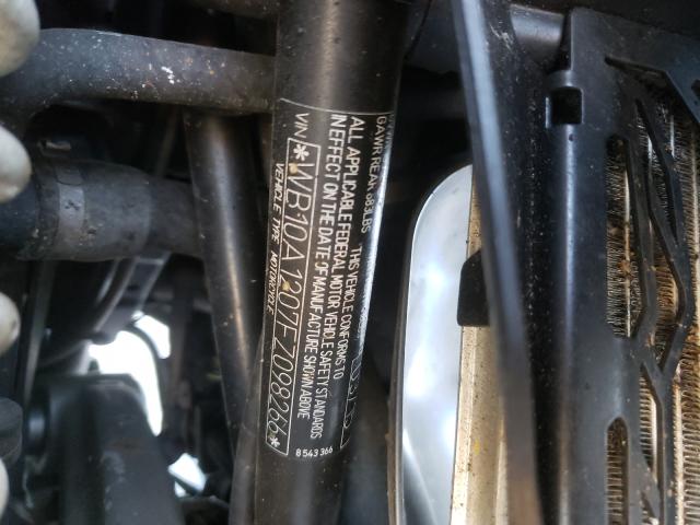2015 BMW R1200 GS A WB10A1207FZ098266