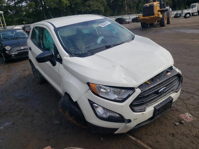 Salvage cars for sale from Copart Austell, GA: 2020 Ford Ecosport S