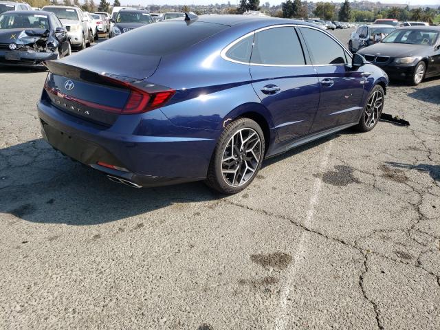 2021 HYUNDAI SONATA N L 5NPEK4JC4MH129349