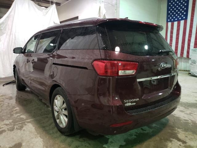 2016 KIA SEDONA EX KNDMC5C12G6147177