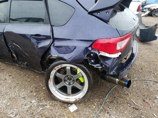 2011 SUBARU IMPREZA WR JF1GR8H65BL832825