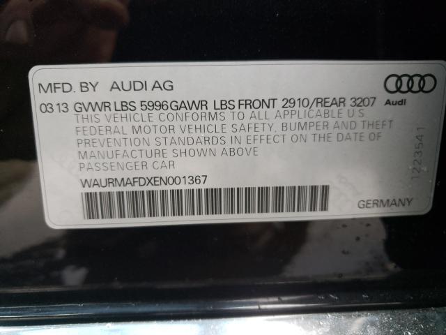 2014 AUDI A8 L TDI Q WAURMAFDXEN001367