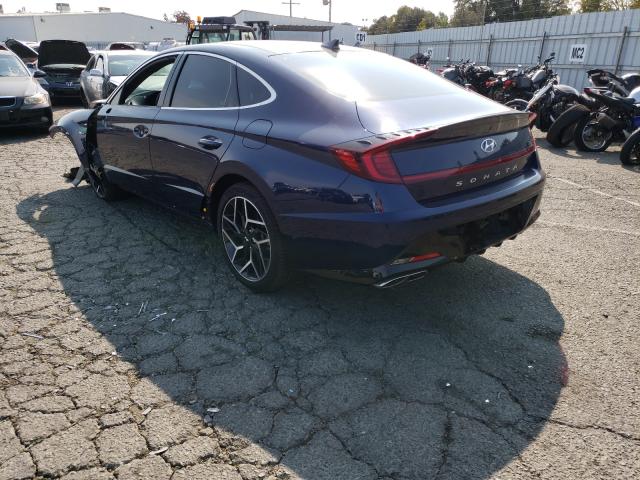 2021 HYUNDAI SONATA N L 5NPEK4JC4MH129349