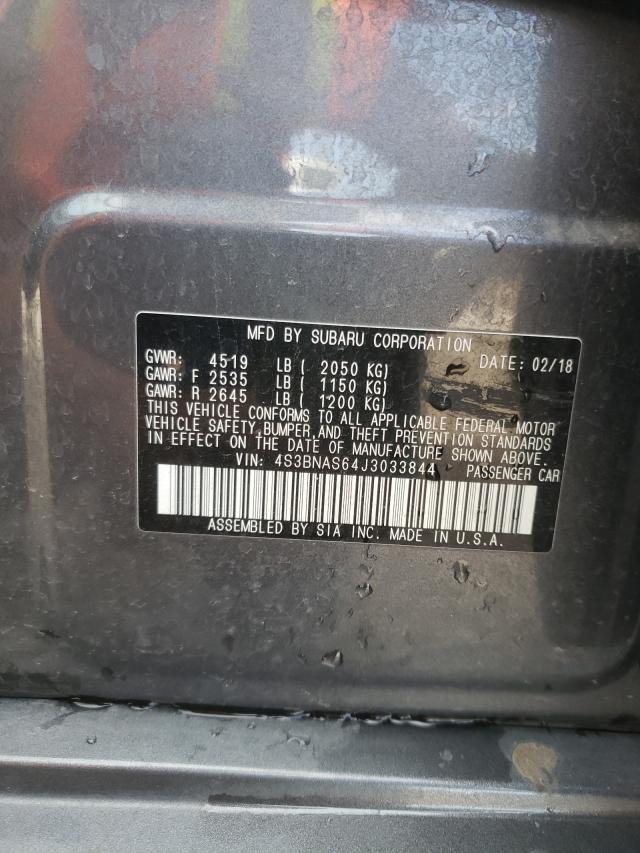 2018 SUBARU LEGACY SPO 4S3BNAS64J3033844