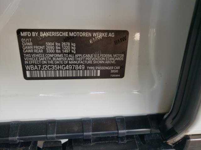 2017 BMW 740 XE WBA7J2C35HG497849