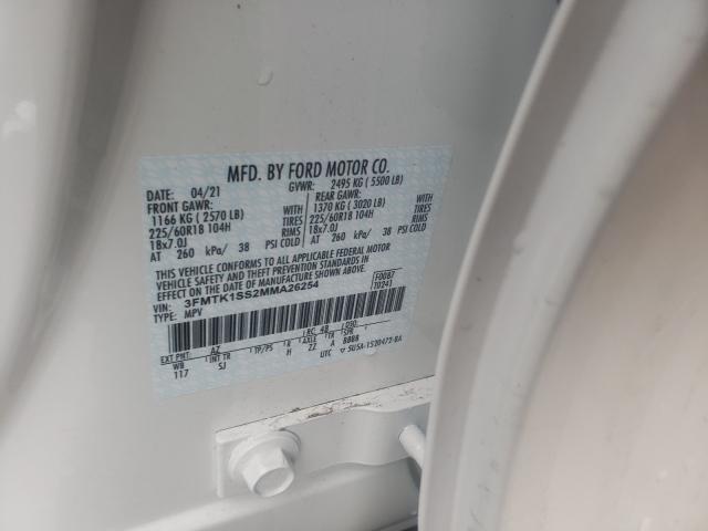 2021 FORD MUSTANG MA 3FMTK1SS2MMA26254