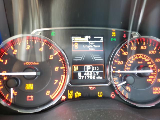 2017 SUBARU WRX LIMITE JF1VA1N66H8800715