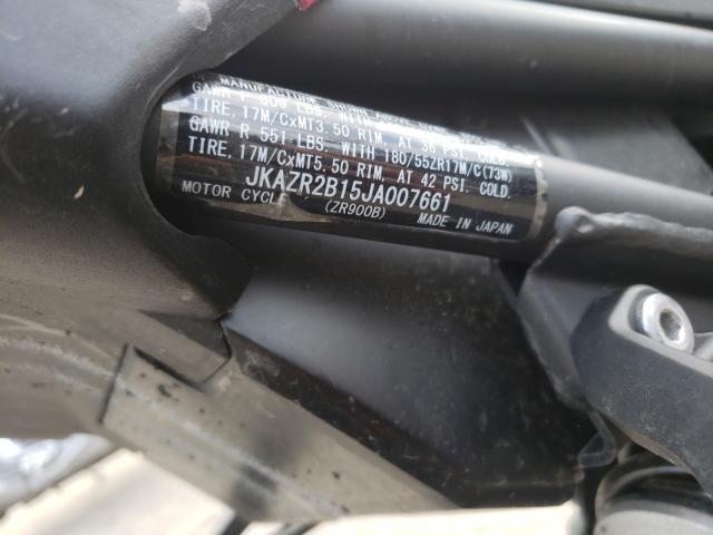 2018 KAWASAKI ZR900 JKAZR2B15JA007661